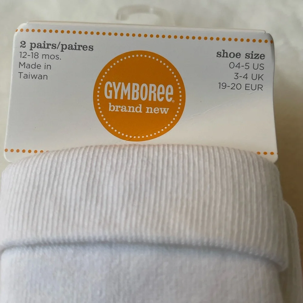 Gymboree Girl bunny / cherry Socks size 12-18 mos 🐰🍒